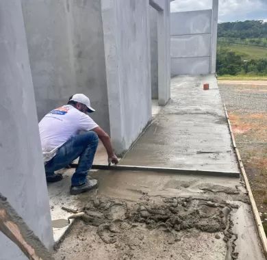  Obra de construção da nova sede (extensão) da Secretaria Municipal de Obras - Balneário Piçarras