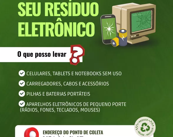 Litoral Engenharia promove ação de conscientização e coleta de resíduos eletrônicos
