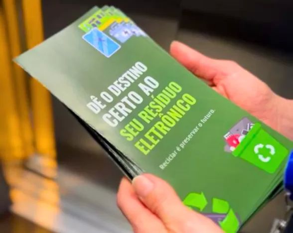 Litoral Engenharia promove ação de conscientização e coleta de resíduos eletrônicos