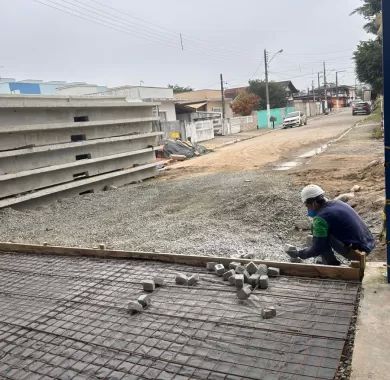 Obra de Construção do Galpão de Apoio ao Pescador - Balneário Piçarras/SC