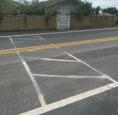 Obra de pavimentação asfáltica, drenagem pluvial e sinalização viária da Rua Pedro Rodrigues da Silva - Balneário Piçarras