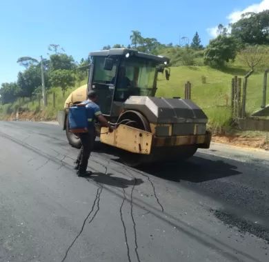 Obra de pavimentação asfáltica, drenagem pluvial e sinalização viária da Rua Pedro Rodrigues da Silva - Balneário Piçarras